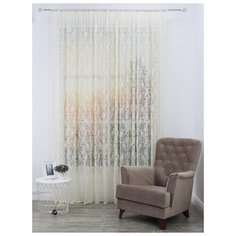 Тюль Amore Mio RR 36917-0260J на ленте 260 см 1 шт. бежевый