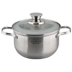 Кастрюля Zeidan Z50282 2,3 л, серебристый