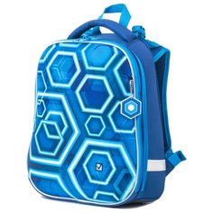 BRAUBERG Ранец Premium Техно (227812), синий