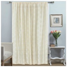 Портьеры Amore Mio RR 75693 на ленте 270 см белый