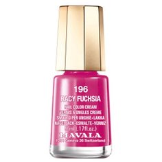 Лак Mavala Nail Color Cream, 5 мл, оттенок 196 Racy Fuchsia