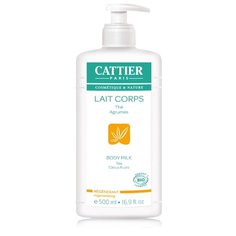 Молочко для тела Cattier Белый чай-цитрусовые регенерирующее, 500 мл