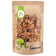 Грецкий орех Семушка сырой очищенный,, бумажный пакет, 110 г
