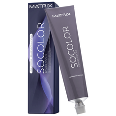 Matrix Socolor Beauty стойкая крем-краска для волос Power cools, 6AA темный блондин глубокий пепельный, 90 мл