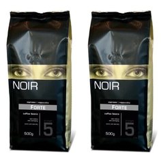 Кофе в зернах Noir Forte, арабика/робуста, 2 уп. по 500 г