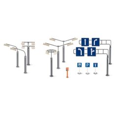 Siku Фонари и знаки 5594 серый/синий