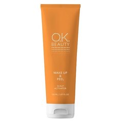 OK Beauty Пилинг маска для кожи головы WAKE UP & PEEL, 150 мл