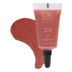 OK Beauty Тинт для губ и щек Color Salute, gypsy
