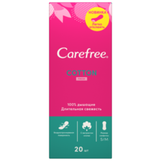 Carefree салфетки ежедневные Cotton Fresh 20 шт.
