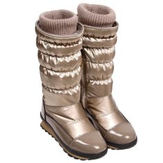 Дутики Jog Dog размер 34, золотой флеш