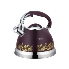 Zeidan Чайник со свистком Z-4220 3 л, баклажановый