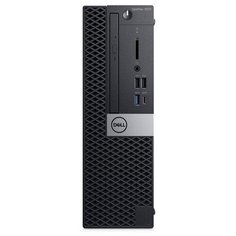 Настольный компьютер DELL Optiplex 7070 SFF (7070-4906) Mini-Tower/Intel Core i7-9700/8 ГБ/256 ГБ SSD/Intel UHD Graphics 630/Windows 10 Pro черный