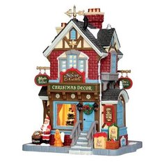 Фигурка Lemax Магазин золота и серебра 21.4 x 15.5 x 13 см бежевый/красный/черный