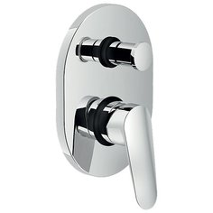 Смеситель для ванны с подключением душа NOBILI однорычажный встраиваемый