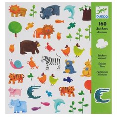 DJECO Набор наклеек Животные (08841)