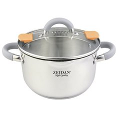 Кастрюля Zeidan Z50289 2,9 л, серебристый