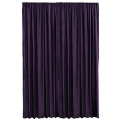 Портьеры Amore Mio RR T66 на ленте 270 см фиолетовый