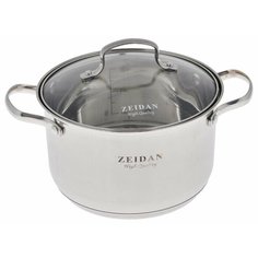 Кастрюля Zeidan Z50244 4 л, серебристый