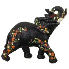 Статуэтка Lefard Слон, 21 см черный
