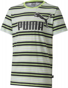 Футболка для мальчиков Puma Ess Stripe Logo, размер 140