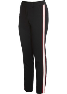 Брюки с контрастными лампасами Bonprix