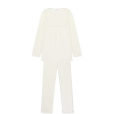 Пижама с кружевной отделкой и бантом La Perla