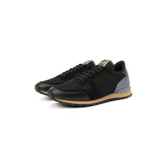 Комбинированные кроссовки Rockrunner Valentino Garavani Valentino