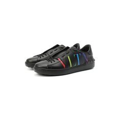 Кожаные кеды Open Valentino Garavani Valentino