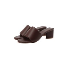 Кожаные мюли Bottega Veneta