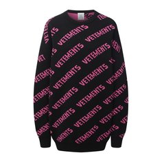 Свитер из хлопка и кашемира Vetements