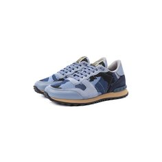 Текстильные кроссовки Valentino Garavani Rockrunner Valentino