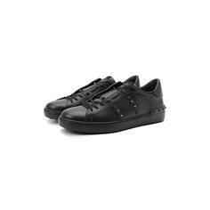 Кожаные кеды Rockstud Untitled Valentino Garavani Valentino