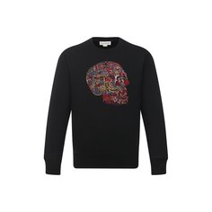 Хлопковый свитшот Alexander McQueen
