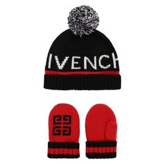 Комплект из шапки и варежек Givenchy