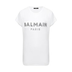 Хлопковая футболка Balmain