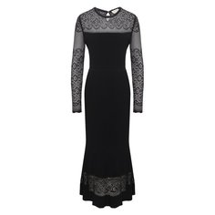 Платье из вискозы Alexander McQueen