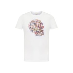 Хлопковая футболка Alexander McQueen