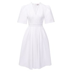 Хлопковое платье Alexander McQueen