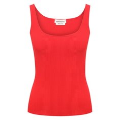 Топ из вискозы Alexander McQueen