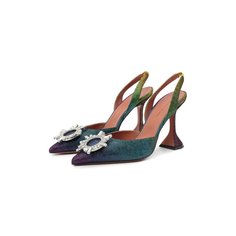 Текстильные туфли Begum Amina Muaddi