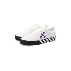 Текстильные кеды Vulcanized Off-White