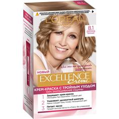 Краска L’Oreal Excellence Creme 8.1 Светло-русый пепелельный (A0692700) Loreal