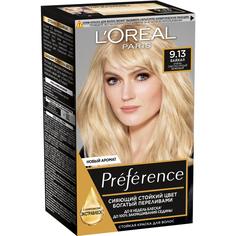 Краска L’Oreal Preference 9.13 174 мл Байкал (A6211101) Loreal