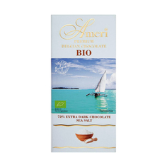 Шоколад горький Ameri BIO с морской солью 100 г