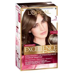 Краска L’Oreal Excellence Creme 5 Светло-каштановый (A0692201) Loreal