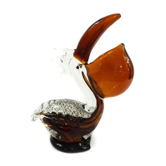 Фигурка Art glass Пеликан 22х26 см