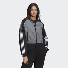 Укороченная олимпийка adidas Originals
