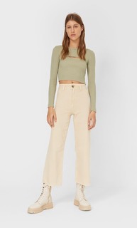 Stradivarius Свитер С Вырезами Женская Коллекция Multicolor L
