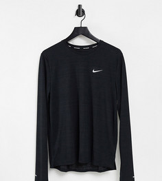 Черный лонгслив Nike Running Tall Miler-Черный цвет