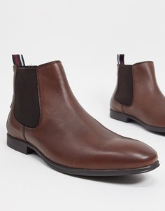 Ботинки челси из коричневой кожи Ben Sherman-Коричневый